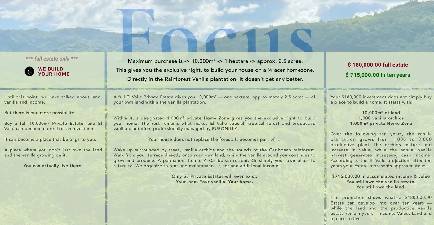 Focus — we build your home